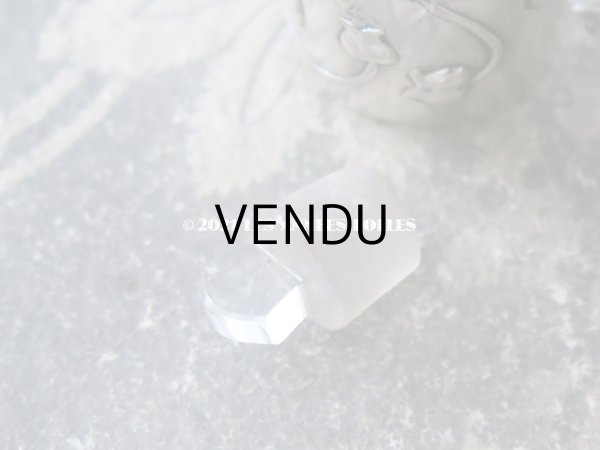 画像7: アンティーク シルバー製 鈴蘭の香水瓶 シャトレーヌ用 パフュームボトル (7)