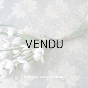 画像: アンティーク スノードロップの布花 雪の花 待雪草