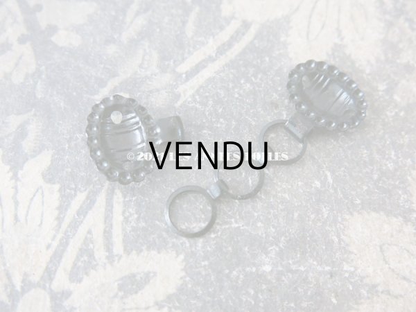 画像5: 1900年代 未使用 アンティーク チェーン付き金具  (5)