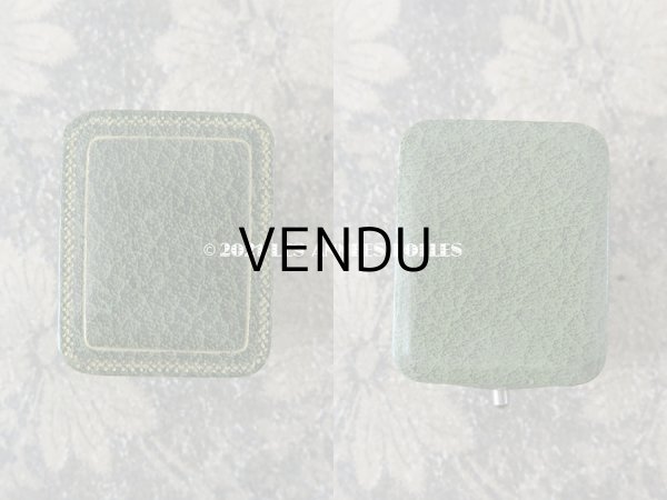 画像3: アンティーク 金彩入り ジュエリーボックス  グリーン (3)