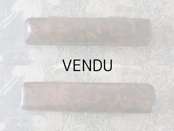 画像5: アンティーク ジュエリーボックス べっ甲柄 (5)