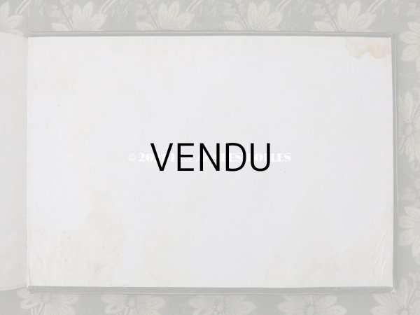 画像8: 19世紀　アンティーク 薔薇模様の黒いアルバム ALBUM  (8)