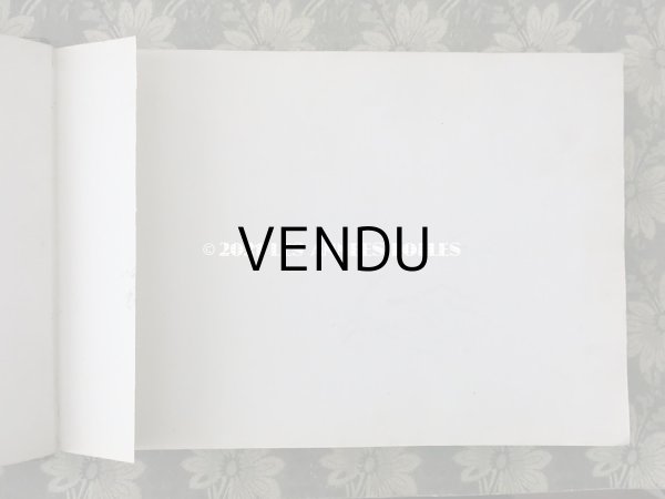 画像4: 19世紀　アンティーク 薔薇模様の黒いアルバム ALBUM  (4)