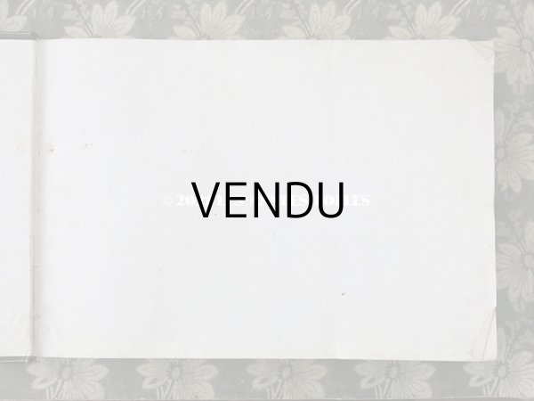 画像3: 19世紀　アンティーク 薔薇模様の黒いアルバム ALBUM  (3)