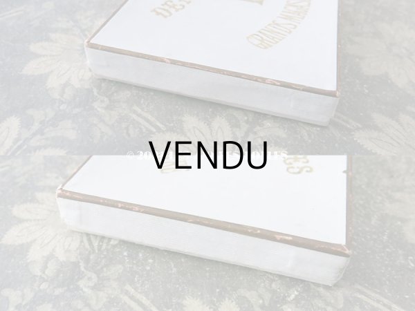 画像6: アンティーク ルーブル百貨店のレース箱 DENTELLES - AU LOUVRE PARIS - (6)