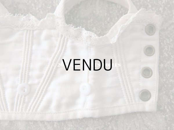 画像5: アンティーク ドール用 小さなコルセット (5)