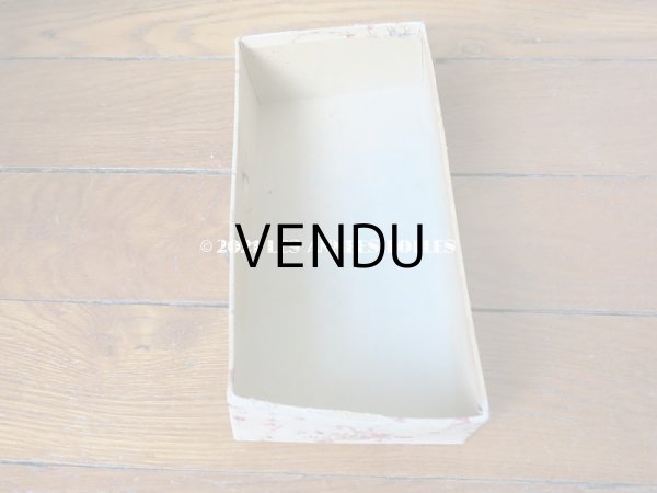 画像12: 【セール対象外】 1900年代 アンティーク カルトナージュチェスト 薔薇の花かご ローズバスケット (12)