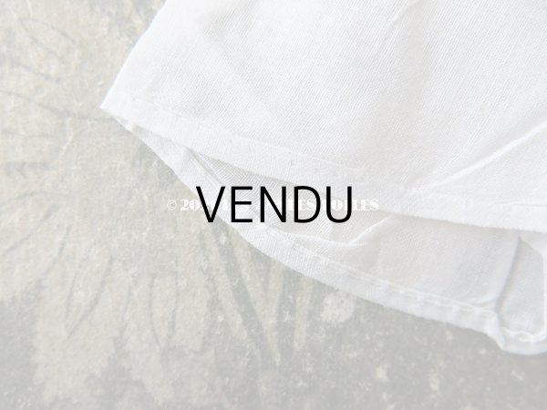 画像10: 未使用 アンティーク 小さな女の子用 パフスリーブ 手縫いのブラウス  (10)