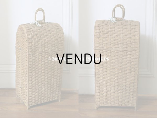 画像3: アンティーク  ドール付き プレゼンテーション パニエ (3)