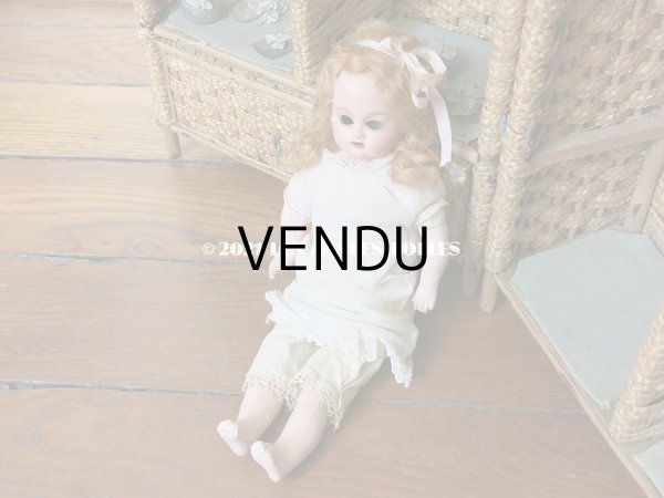 画像18: アンティーク  ドール付き プレゼンテーション パニエ (18)