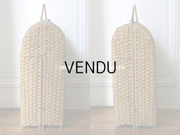 画像5: アンティーク  ドール付き プレゼンテーション パニエ (5)