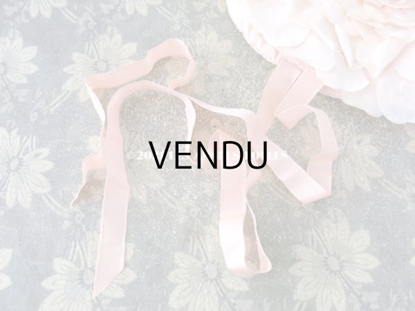 画像3: アンティーク パウダーピンクの薔薇のハンキーケース　ポシェット  (3)