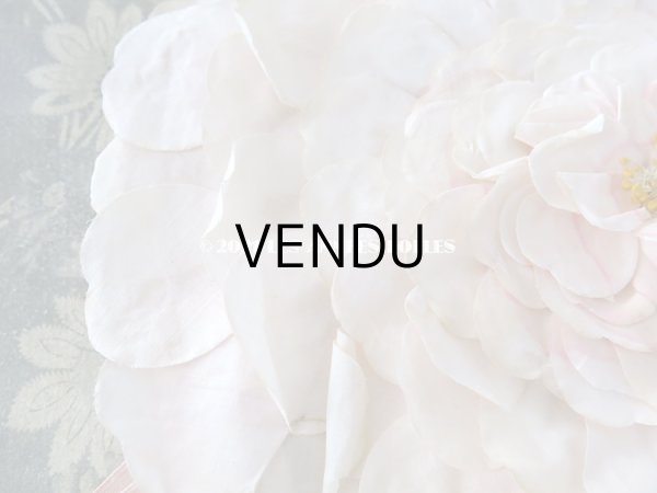 画像6: アンティーク パウダーピンクの薔薇のハンキーケース　ポシェット  (6)