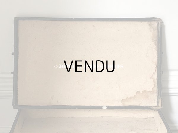 画像10: 19世紀末 アンティーク 帽子店の木箱のセット 黒 4段 (10)