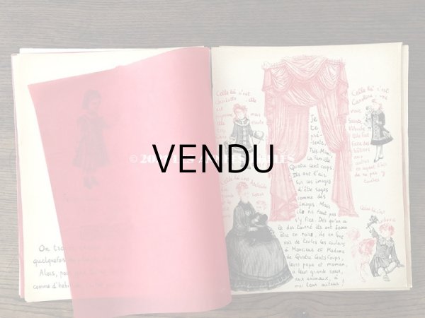 画像8: 1954年 限定本 シリアルナンバー付き アンティーク 子供用遊べる絵本 LA FAMILLE QUATRE CENTS COUPS - CRAUDE ROY - (8)