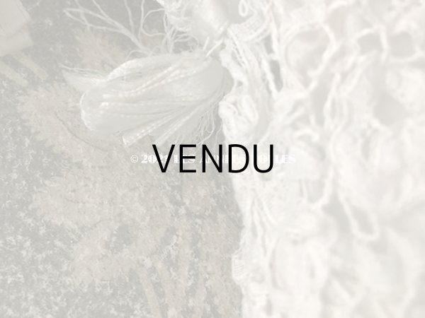 画像3: 1900年代 アンティーク デュシェスレース ベビー用シューズ  パウダーグリーンのシルクリボン (3)