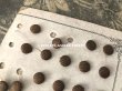 画像4: 1900年代 アンティーク ドール用　極小 8mm シルク製 くるみボタン 6〜7ピースのセット ブラウン (4)