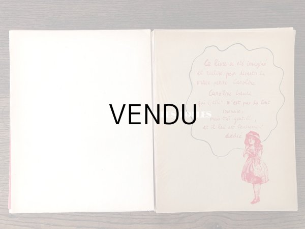 画像7: 1954年 限定本 シリアルナンバー付き アンティーク 子供用遊べる絵本 LA FAMILLE QUATRE CENTS COUPS - CRAUDE ROY - (7)