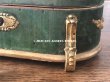 画像14: 19世紀 アンティーク ナポレオン3世時代 チョコレートボックス 薔薇のブーケ　お菓子箱 グリーンのベルベット (14)