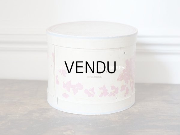 画像4: アンティーク  菫の郵送用 紙箱 ピンク VIOLETTES DE TOULOUSE  (4)