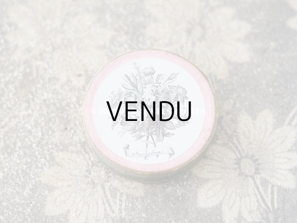 画像3: 1800〜1810年代 アンティーク 草花のリース お香の紙箱 PASTILLES FUMANTES - LUBIN PARIS - (3)