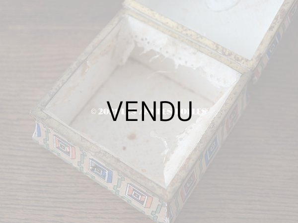 画像5: 19世紀 アンティーク ナポレオン3世時代 チョコレートボックス 小さなお菓子箱 レースペーパー付 (5)