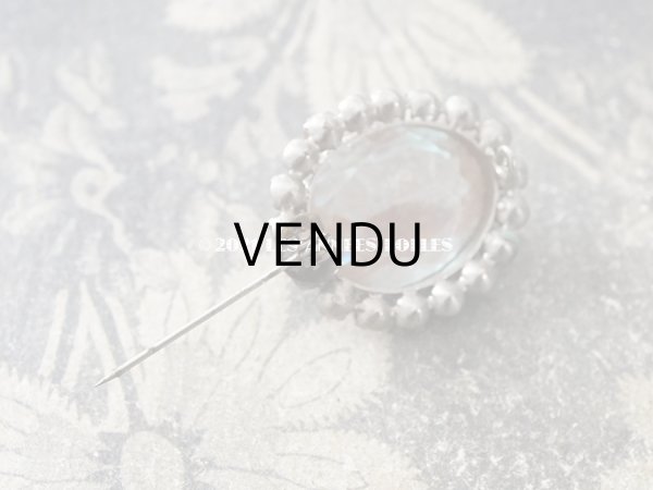 画像10: アンティーク  サフィリーンのブローチ  (10)