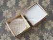 画像9: 19世紀 アンティーク ナポレオン3世時代 チョコレートボックス パウダーピンク お菓子箱 レースペーパー付 (9)