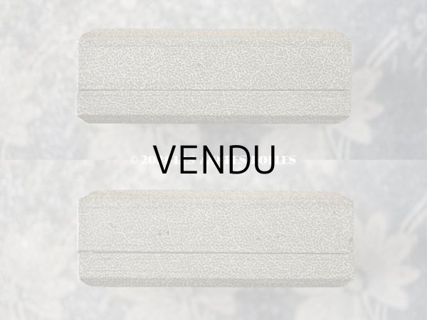 画像9: アンティーク 金彩入り ジュエリーボックス  オリーブグリーン イニシャル入り (9)