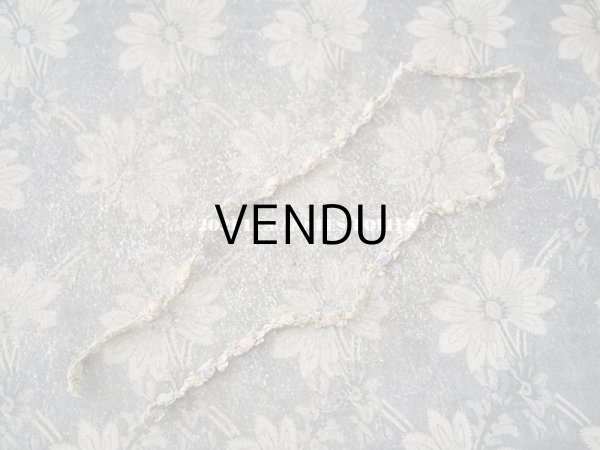 画像6: アンティーク 5色の薔薇のロココトリム  ロココリボン 60cm (6)