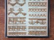 画像5: 1900年代 アンティーク  サンプラー リボンのガーランド＆ローズパニエのオルモル (5)