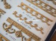画像9: 1900年代 アンティーク  サンプラー リボンのガーランド＆ローズパニエのオルモル (9)