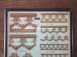 画像4: 1900年代 アンティーク  サンプラー リボンのガーランド＆ローズパニエのオルモル (4)