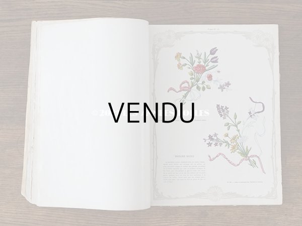 画像10: 1900年代 アンティーク 刺繍の本 LE GUIDE DE LA BRODEUSE - EDITION ARTISTIQUE DE LA BRODERIE LYONNAISE - (10)