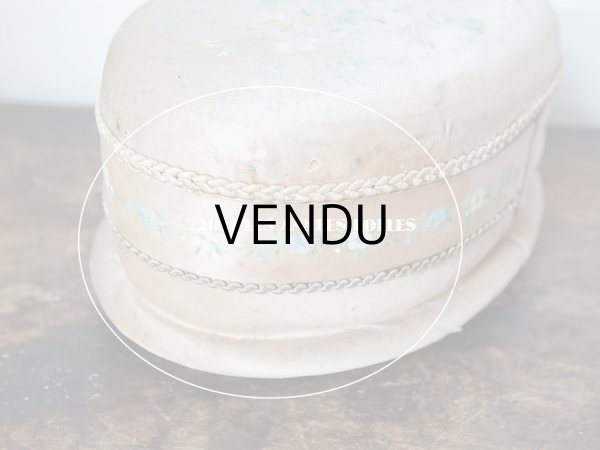 画像14: 19世紀 アンティーク ナポレオン3世時代 お菓子箱 薔薇 & 勿忘草のハンドペイント　チョコレートボックス シルク製 (14)