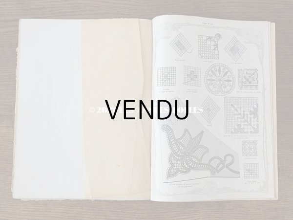 画像15: 1900年代 アンティーク 刺繍の本 LE GUIDE DE LA BRODEUSE - EDITION ARTISTIQUE DE LA BRODERIE LYONNAISE - (15)