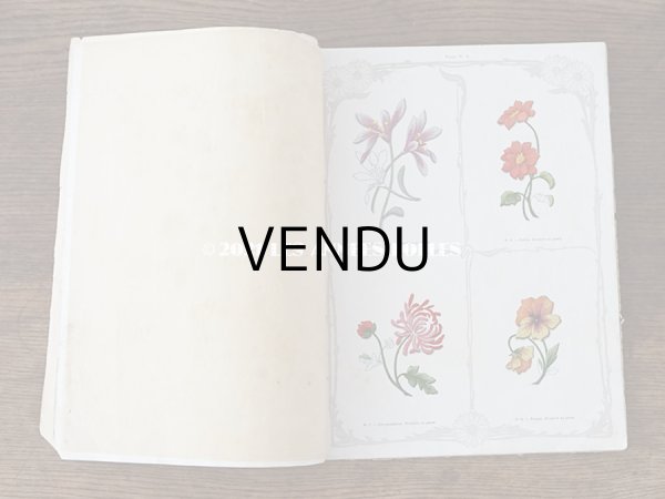 画像4: 1900年代 アンティーク 刺繍の本 LE GUIDE DE LA BRODEUSE - EDITION ARTISTIQUE DE LA BRODERIE LYONNAISE - (4)