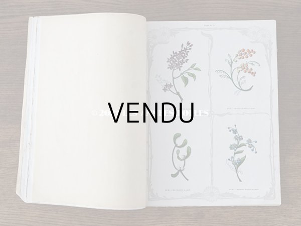画像7: 1900年代 アンティーク 刺繍の本 LE GUIDE DE LA BRODEUSE - EDITION ARTISTIQUE DE LA BRODERIE LYONNAISE - (7)