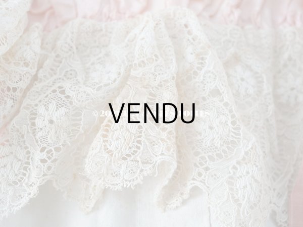 画像3: 19世紀末 アンティーク 小さな女の子用のコルサージュ ブラウス  (3)