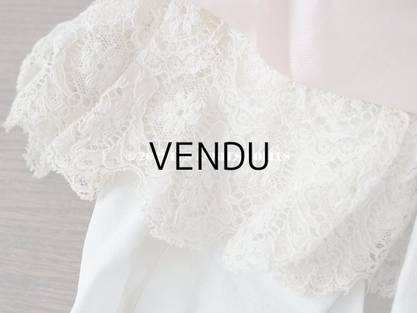 画像18: 19世紀末 アンティーク 小さな女の子用のコルサージュ ブラウス  (18)