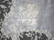 画像13: 19世紀 アンティーク イニシャル・モノグラム刺繍入り 結婚式のハンカチ アプリカシオン・アングルテール (ボビンレース)　 (13)