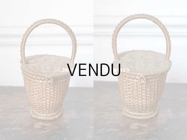 画像4: 19世紀　アンティーク ドール用 とても小さなパニエ  (4)