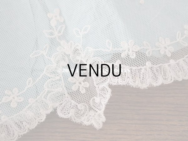 画像4: アンティーク 教会の祭壇用 レースのパネル 139×29.4cm (4)