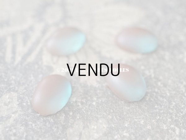 画像3: アンティーク サフィレットのルース フォイル無し カボションカット 13mm×9.5mm ピース売り (3)