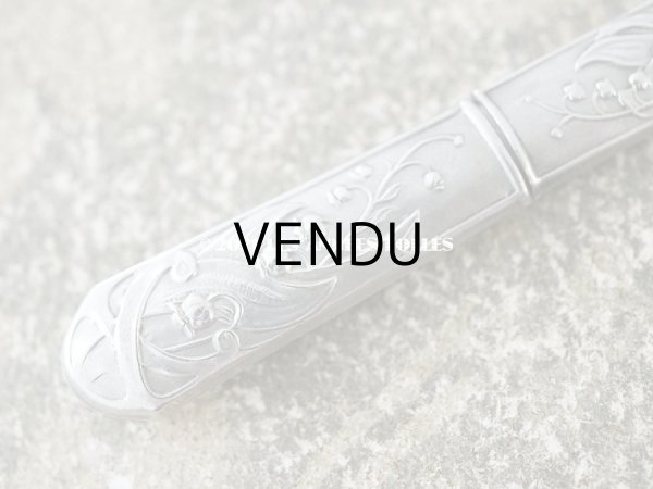 画像12: アンティーク 鈴蘭の裁縫道具セット  (12)