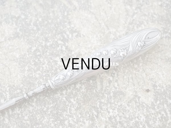 画像7: アンティーク 鈴蘭の裁縫道具セット  (7)