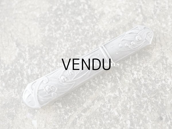 画像11: アンティーク 鈴蘭の裁縫道具セット  (11)