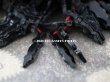 画像5: アンティーク フレンチジェット アイシクル型 ビーズ カット入り 4×16mm 38ピース  (5)