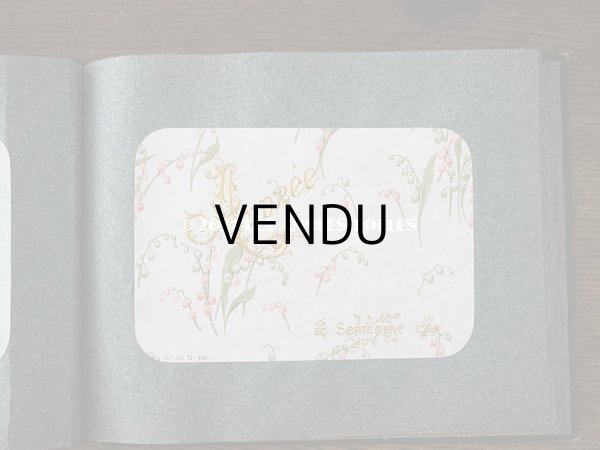 画像10:  アンティーク カタログ バテムのお菓子箱のラベル 41点 見本帳 サンプラー (10)