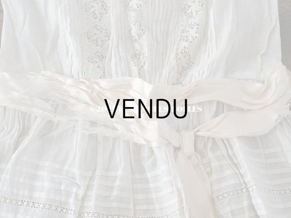 画像11: 1900年代 アンティーク 少女のドレス  (11)